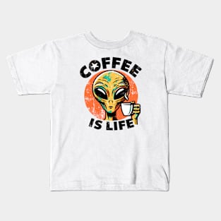 Coffee Is Life Kids T-Shirt